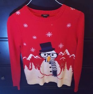 Winter snowman sweater